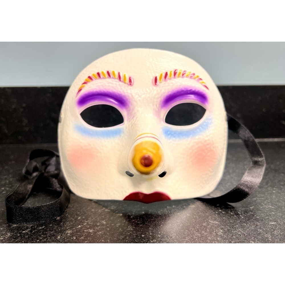 La Nouba Green Bird Sovernier Mask Cirque Du Soliel Mardi Gras‎ Costume Mask